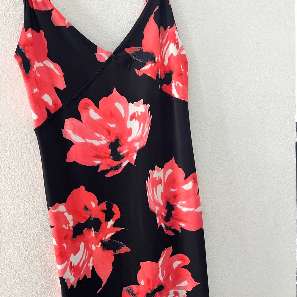 Floral evening dress
